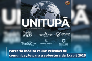 Parceria inédita reúne veículos de comunicação para a cobertura da Exapit 2025
