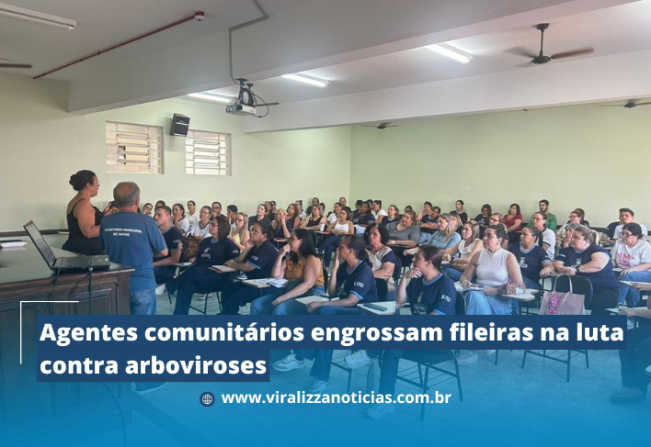 Agentes comunitários engrossam fileiras na luta contra arboviroses