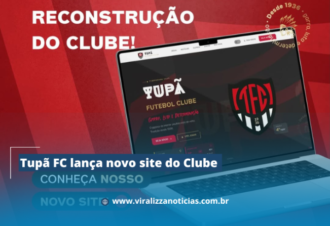 Tupã FC lança novo site do Clube 