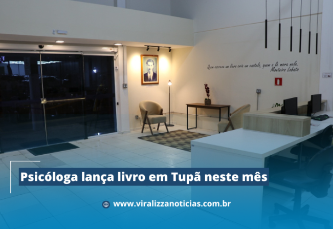 Psicóloga lança livro em Tupã neste mês